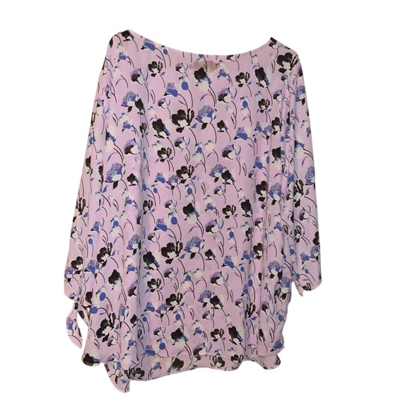 Talbots floral blouse shirt top plus size 3X XXXL - Picture 2 of 3